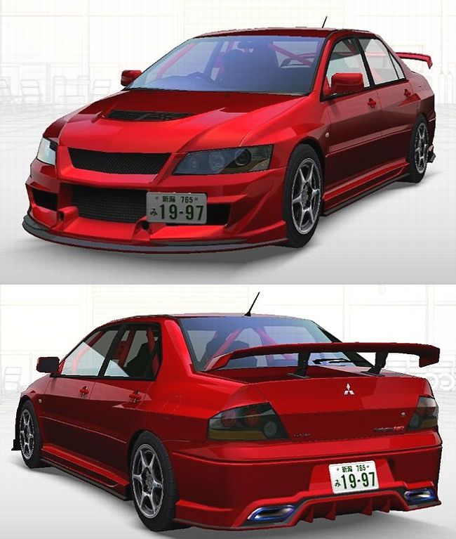 LANCER Evolution VIII MR GSR(CT9A) - 湾岸ミッドナイト MAXIMUM TUNE